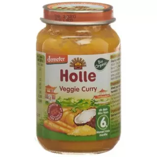 Holle Veggie Curry Jar 190 г