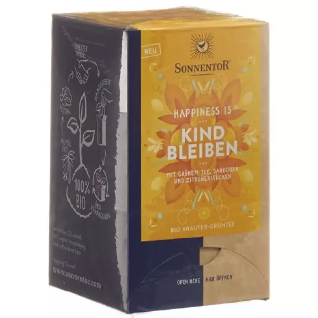 Чай Sonnentor Happiness is child stay пакетик 18 шт Чай Sonnentor Happiness is child stay пакетик 18 шт