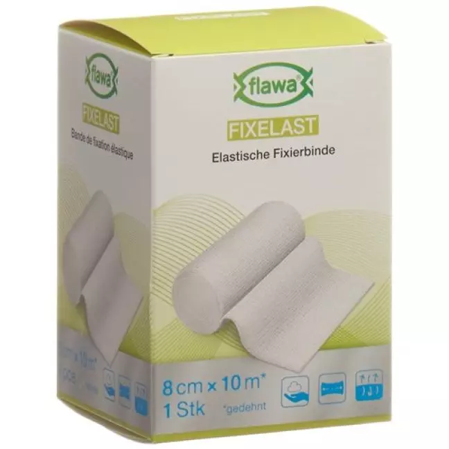 Фіксуючий бинт Flawa Fixelast 8см х 10м