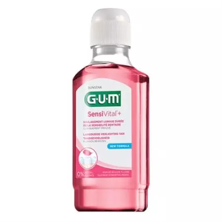 GUM SUNSTAR Sensivital+ Ополіскувач для ротової порожнини Fl 300 мл