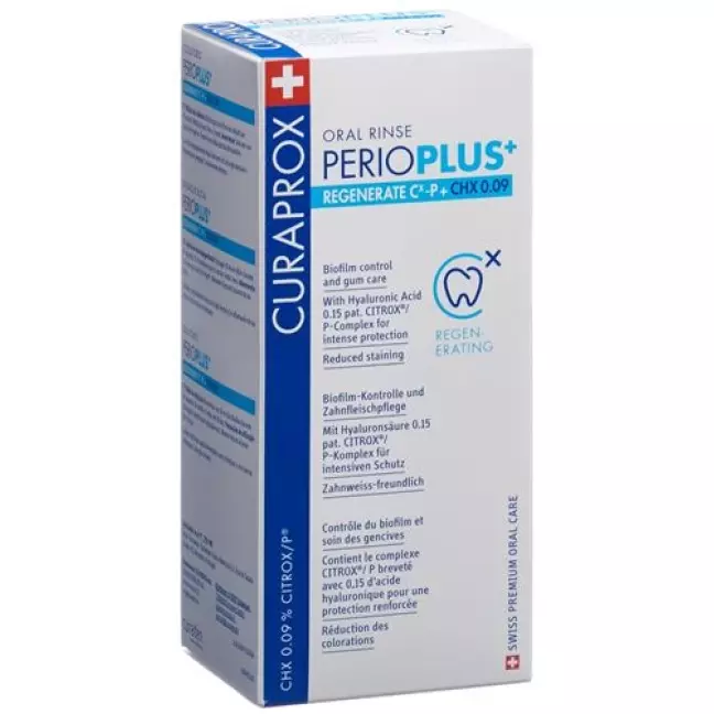 Curaprox Perio Plus Regenerate CHX 0,09% Fl 200 мл