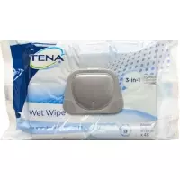 Серветки вологі TENA 12 коробок 48 шт