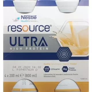 Ресурс Ultra High Protein Vanilla 24 Fl 200 мл