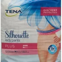 TENA Silhouette Plus M крем 4 х 12 шт