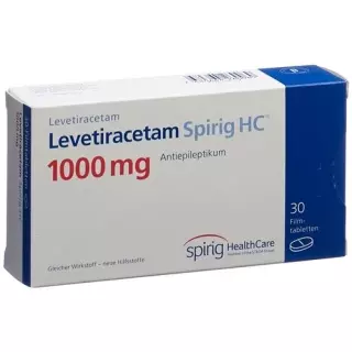 Levetiracetam Spirig HC Filmtable 1000 мг 200 шт