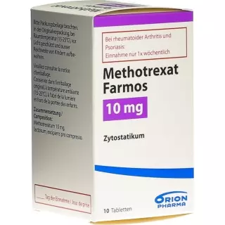Метотрексат Фармос таблетки 10 мг Ds 10 шт