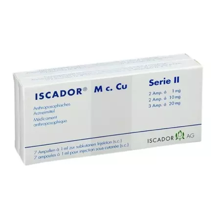 Іскадор М с. Cu Series II Inj Lös 2 x 7 шт