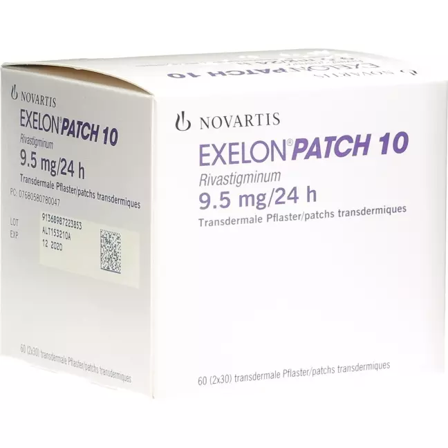 Exelon Patch 10 Matrixpfl 9,5 мг/24 год 60 шт.
