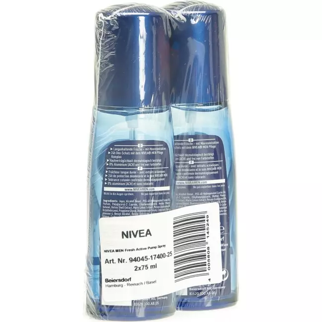 Nivea Men Vapo Fresh Active Duo 2 x 75 мл
