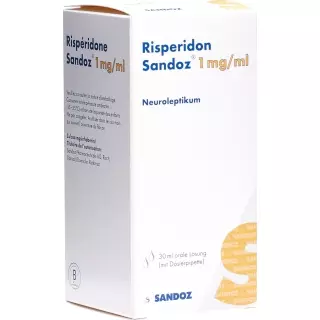 Risperidone Sandoz Lös 1 мг/мл дозувальна піпетка 3 мл 30 мл