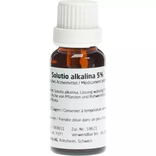 Weleda Solutio alkalina Dil 5% 20 мл