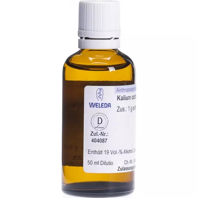 WELEDA Каліум карбонікум Dil D 6 50 мл