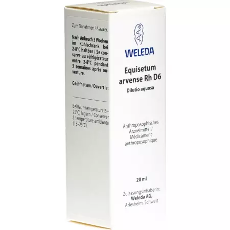 WELEDA Equisetum arvense Rh D 6 Dilaq 20 мл WELEDA Equisetum arvense Rh D 6 Dilaq 20 мл