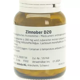 Weleda Zinnober таблетки D 20 50 г