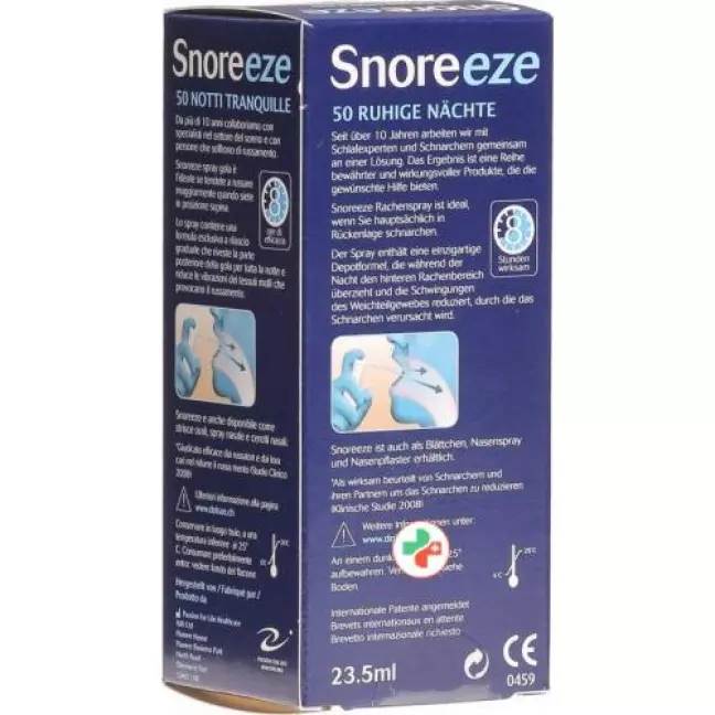Спрей для горла Snoreeze doucenuit проти хропіння 23,5 мл