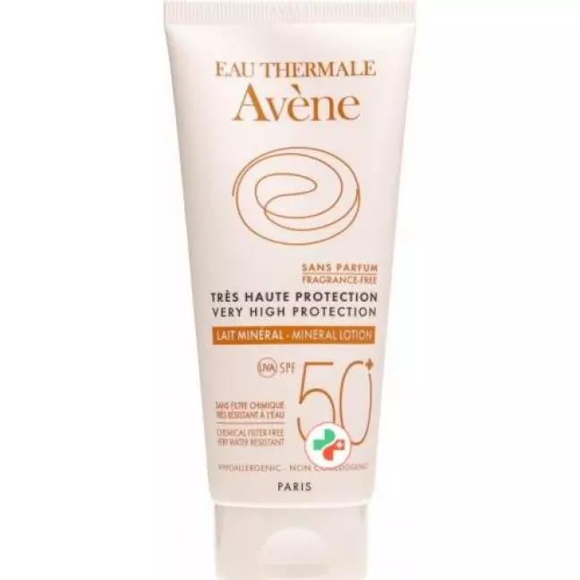 Мінеральне сонцезахисне молочко Avene Sun SPF 50+ 100 мл