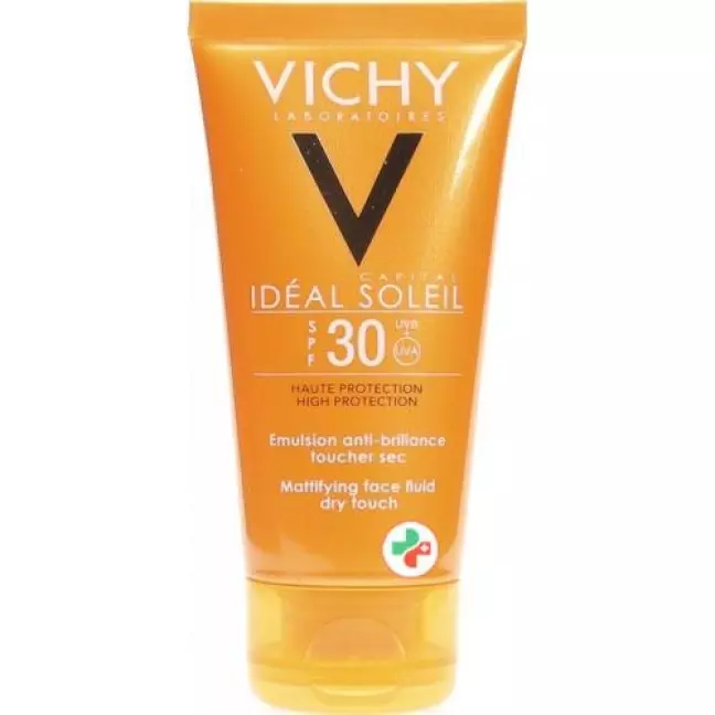 Матуючий сонцезахисний флюїд Vichy Ideal Soleil SPF30 50 мл