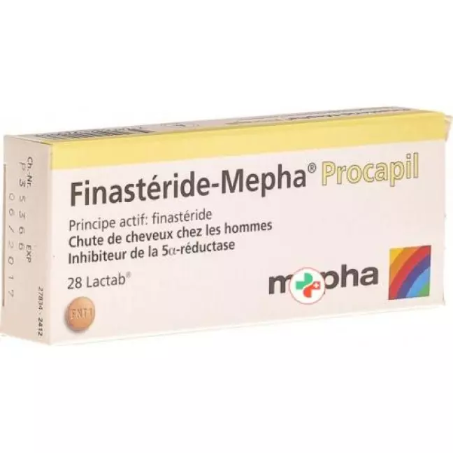 Фінастерид-Мефа Прокапіл Лактаб 1 мг 28 шт Фінастерид-Мефа Прокапіл Лактаб 1 мг 28 шт