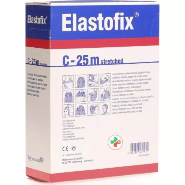 Elastofix Netz Schlauchverband C 25m Rumpf Kopf Elastofix Netz Schlauchverband C 25m Rumpf Kopf