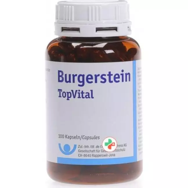 Burgerstein TopVital капсули 100 шт Burgerstein TopVital капсули 100 шт