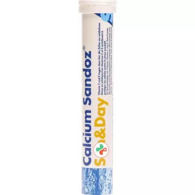 Кальцій Sandoz Sun &amp; Day Brause таблетки 20 шт