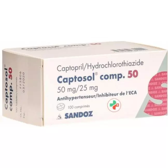 Captosol Comp 50/25 100 tablets Captosol Comp 50/25 100 tablets