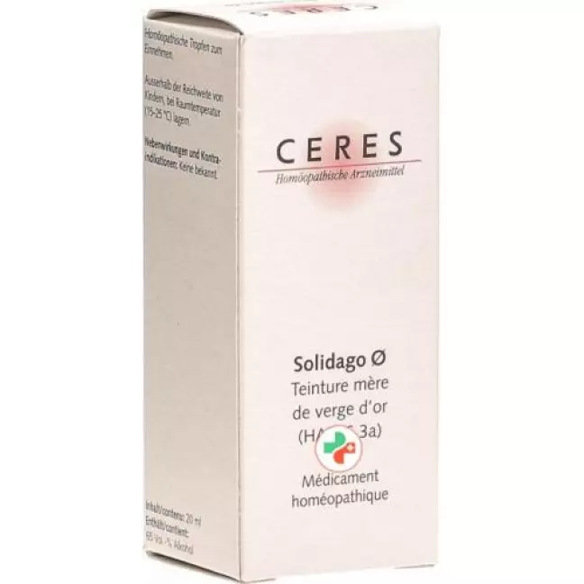 Ceres Solidago Urtinkt Fl 20 мл Ceres Solidago Urtinkt Fl 20 мл