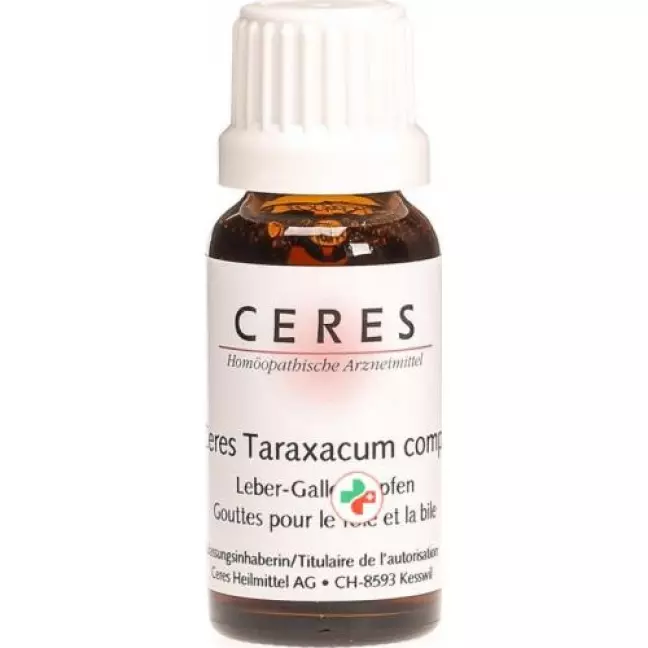 Ceres Taraxacum комп. Краплі печінкові жовчні Fl 20 мл Ceres Taraxacum комп. Краплі печінкові жовчні Fl 20 мл