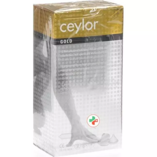 Презерватив Ceylor Gold з резервуаром 12 шт