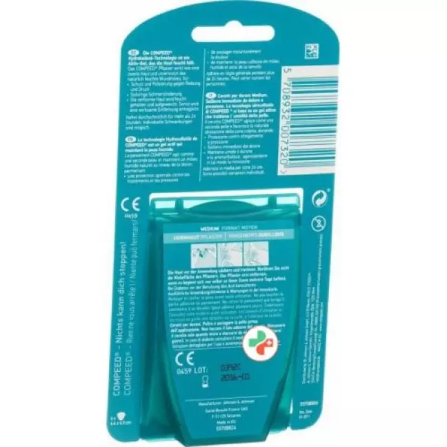 Compeed Hornhautpflaster Medium 6 штук