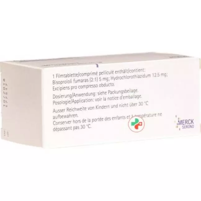 Concor 5 plus Lacktablel 5/12,5 мг 100 шт Concor 5 plus Lacktablel 5/12,5 мг 100 шт