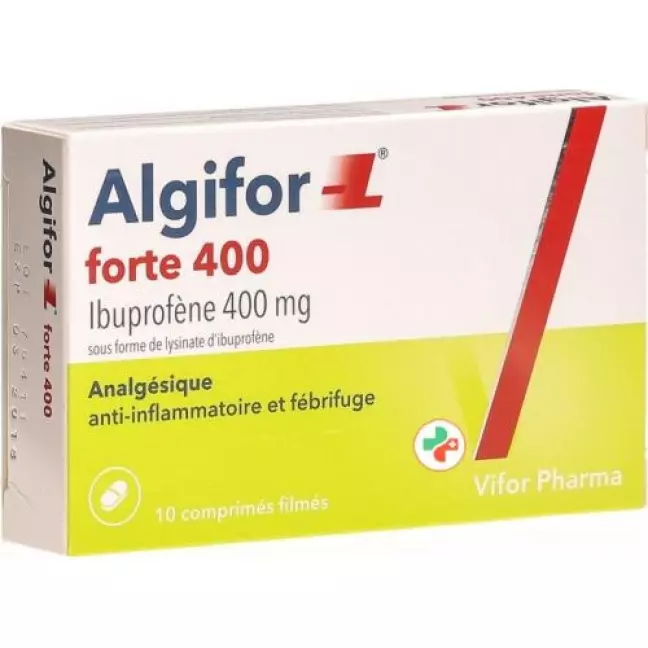 Альгіфор-Л форте Фільмтабл 400 мг 10 шт Альгіфор-Л форте Фільмтабл 400 мг 10 шт