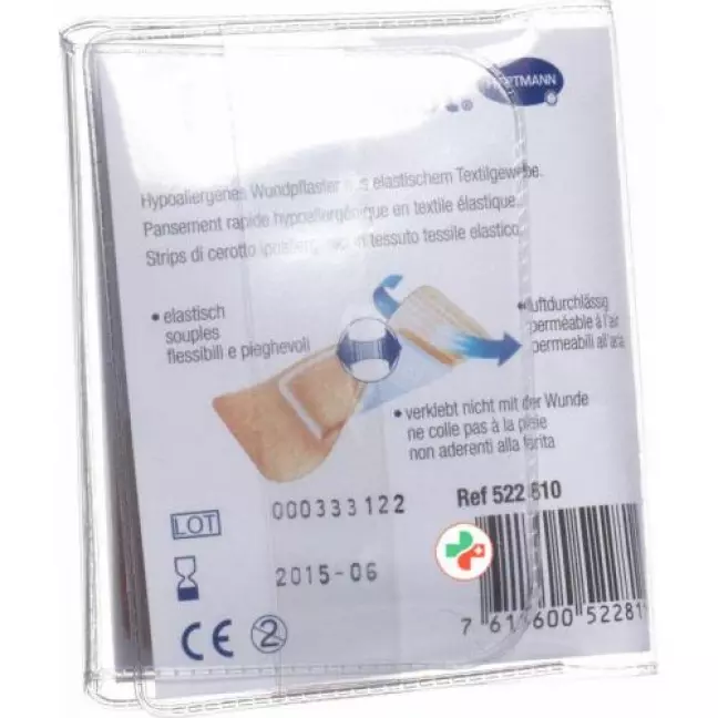 DERMAPLAST TEXTIL Centro Strips шкіра дупи 16 шт