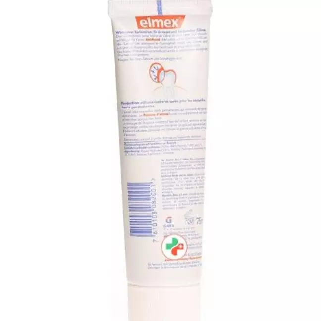 Elmex JUNIOR Zahnpasta 75мл Elmex JUNIOR Zahnpasta 75мл