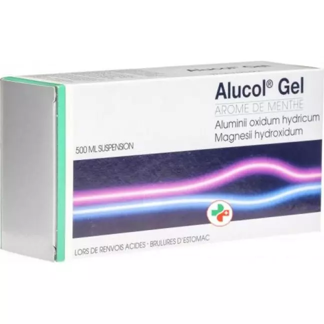 Alucol Gel Susp Peppermint Fl 500 мл