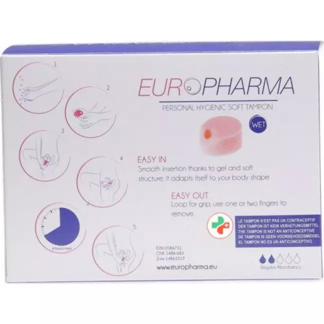 Гігієнічні тампони EUROPHARMA