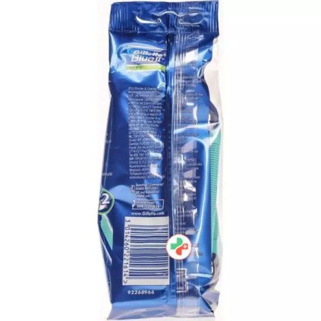 Бритви Gillette Blue II Plus Slalom одноразові 10 шт