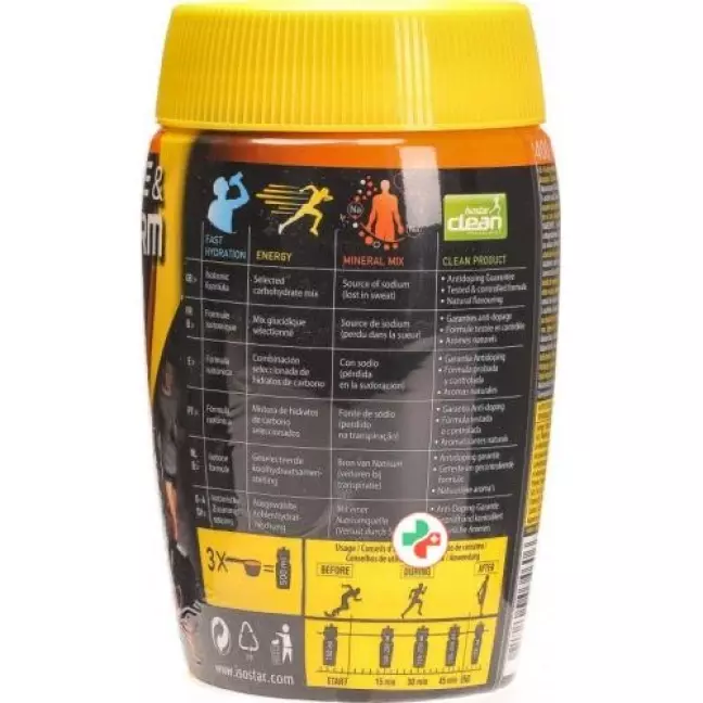 Isostar Hydrate and Perform Plv Orange Ds 400 г Isostar Hydrate and Perform Plv Orange Ds 400 г