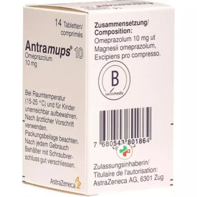 Antramups таблетки 10 мг DS 14 шт Antramups таблетки 10 мг DS 14 шт