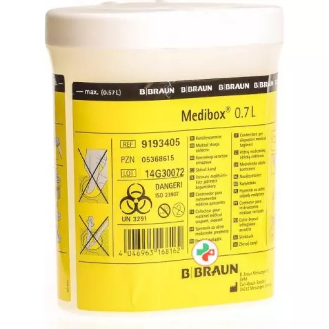 Канюльний збірник Medibox 0,8л Канюльний збірник Medibox 0,8л