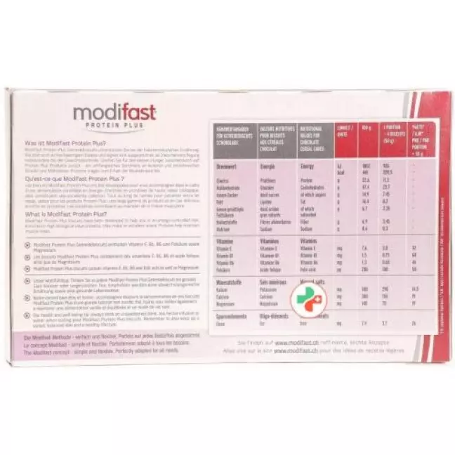 Злакове печиво Modifast Protein Snack Chocolate 4 х 4 шт Злакове печиво Modifast Protein Snack Chocolate 4 х 4 шт