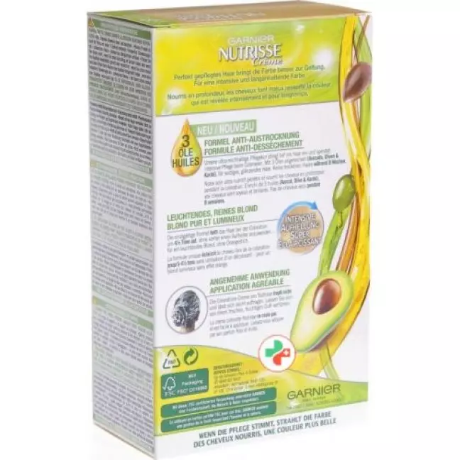NUTRISSE Поживна кольорова маска 100 ромашка NUTRISSE Поживна кольорова маска 100 ромашка