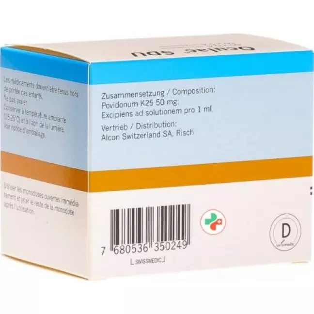 Oculac SDU Gtt Opht 60 Monodos 0,4 мл Oculac SDU Gtt Opht 60 Monodos 0,4 мл
