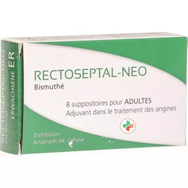 Rectoseptal-Neo Wismut Supp Adult 8 шт Rectoseptal-Neo Wismut Supp Adult 8 шт