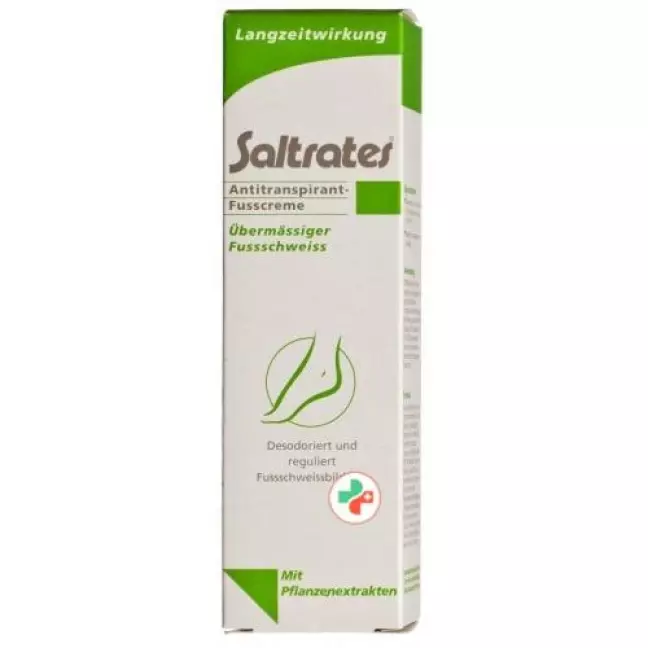 Антиперспірантний крем для ніг Saltrates Tb 100 мл