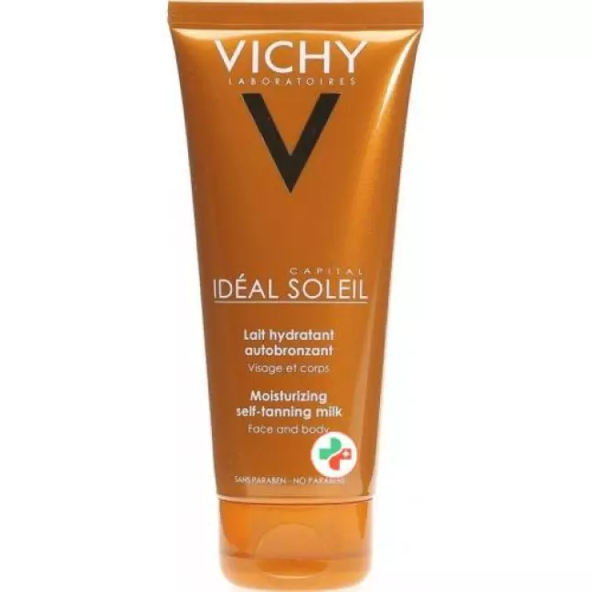 Зволожуюче молочко для автозасмаги Vichy Ideal Soleil 10