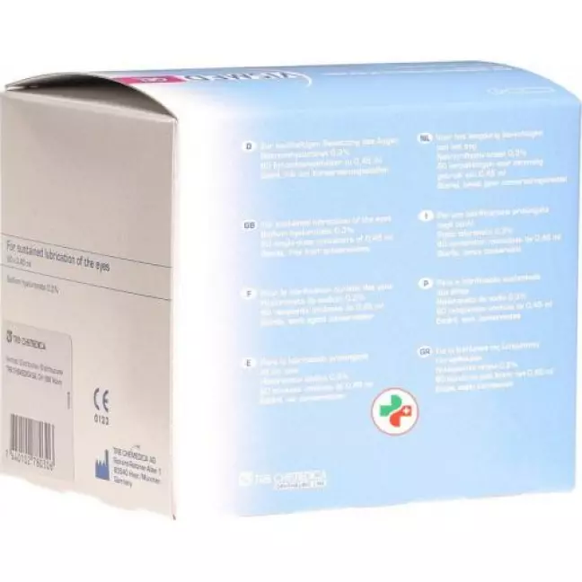VISMED Gel 3 mg/ml Hydrogel Lubrication of the Eye 60 Monodoses 0,45 VISMED Gel 3 mg/ml Hydrogel Lubrication of the Eye 60 Monodoses 0,45