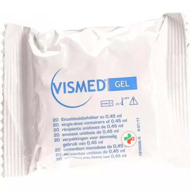VISMED Gel 3 mg/ml Hydrogel Lubrication of the Eye 60 Monodoses 0,45 VISMED Gel 3 mg/ml Hydrogel Lubrication of the Eye 60 Monodoses 0,45