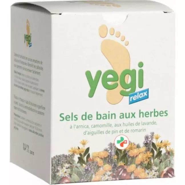 YEGI RELAX трав&#39;яна сіль для ванн для ніг 8 пакетиків 50 г