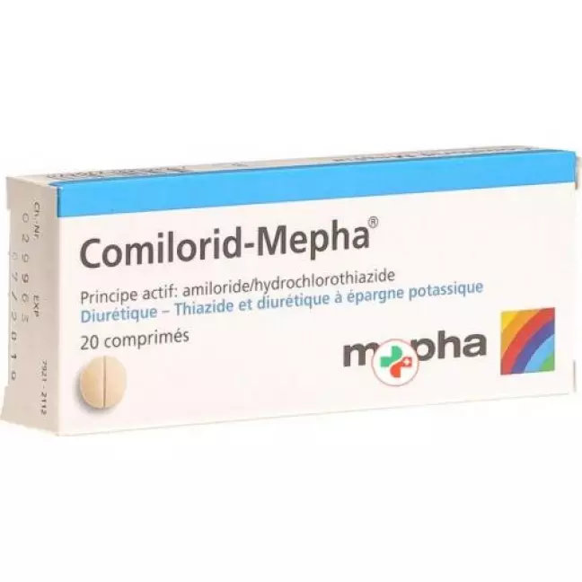Комилорид-Мефа таблетки 5/50 20 шт